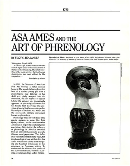 Asa Ames and the Art of Phrenology thumbnail