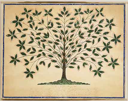 A Cutwork Tree of Life in the Manner of Hannah Cohoon thumbnail